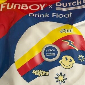 Dutch Bros Red and Blue Party Decorations